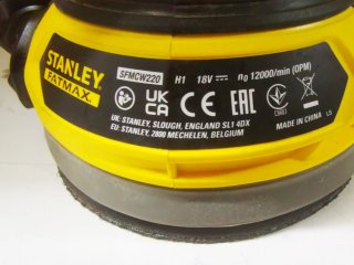 Lijadora a bateria Stanley fatmax v20 de 125 mm