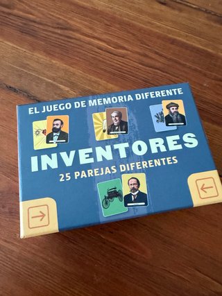 Juego de Cartas Inventores