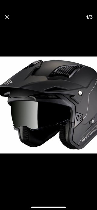 Casco MT Helmets Off-Road Negro