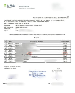 Programación Didáctica oposición Educación Física