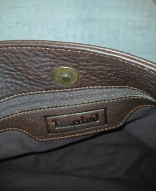 Borsa Timberland vintage marrone
