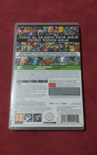 Caja Super Smash Bros Ultimate Nintendo Switch
