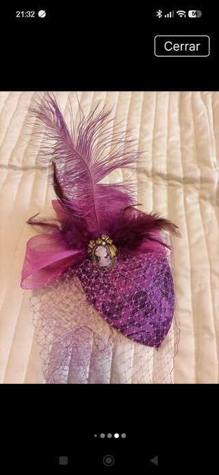 Vestido de fiesta elegante morado