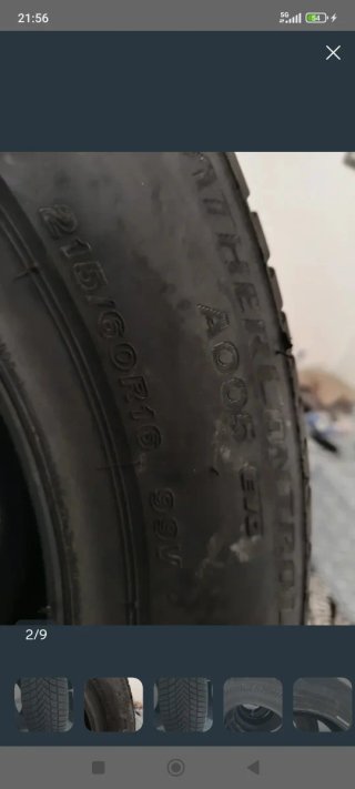 Uno Neumático Bridgestone Weather Control A005 EVO