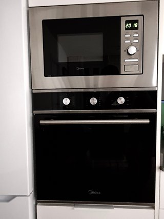 Horno, Microondas y Placa Inducción Midea