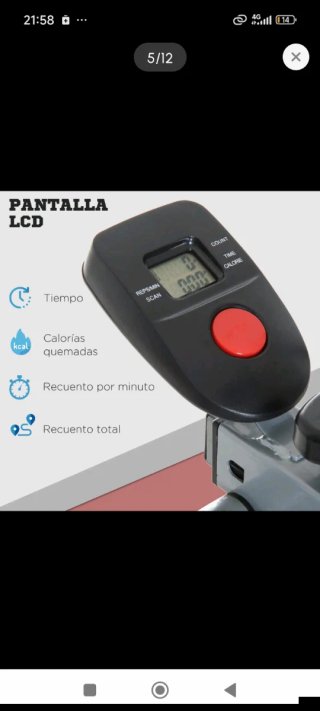 Bicicleta Elíptica de Fitness