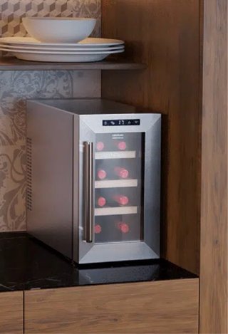 Vinoteca Cecotec para 8 Botellas