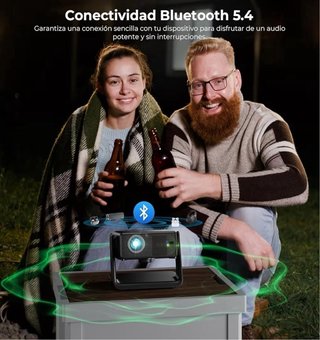 Proyector m 1080P WiFi 6 Pro - Nuevo a estrenar