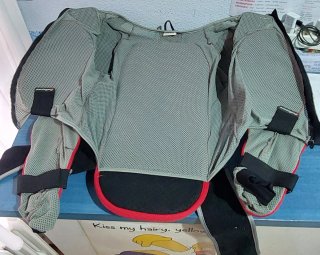 Espaldera Rígida para Snowboard y Moto