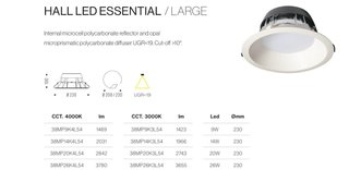Lámpara LED Essencial Esse-Ci Blanca