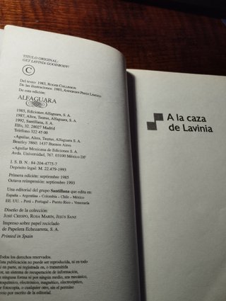 A la caza de Lavinia