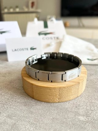 Pulsera Lacoste Hombre ajustable acero inoxidable