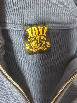 Sudadera Azul XDYP con Cremallera