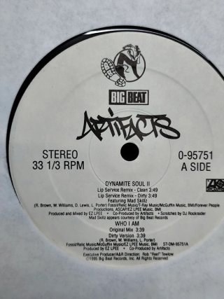 Vinilo Rap Artifacts - Dynamite Soul/Who I Am 12"