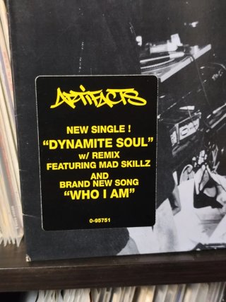Vinilo Rap Artifacts - Dynamite Soul/Who I Am 12"