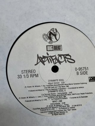 Vinilo Rap Artifacts - Dynamite Soul/Who I Am 12"