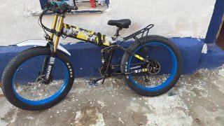 Bicicleta Eléctrica Fat Bike Plegable