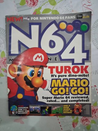 N64 Magazine #1 UK Future Publishing