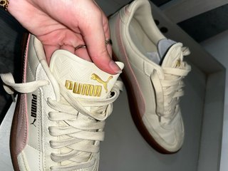 Zapatillas Puma Beige y Rosa