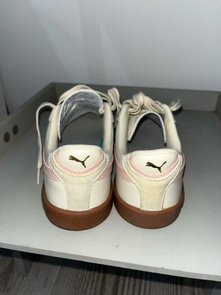 Zapatillas Puma Beige y Rosa