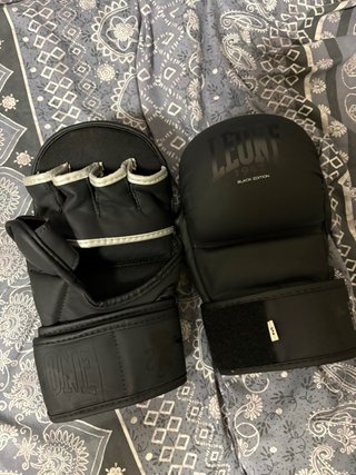 Guantillas Leone MMA Black Edition