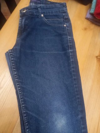 Pantalón Tejano Straight Leg Talla 36