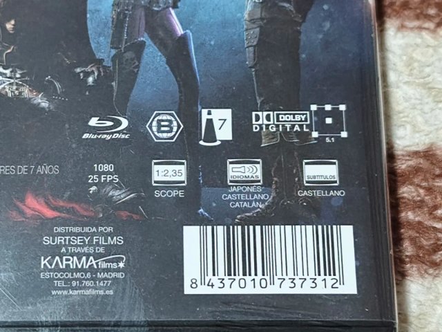 Blu-ray Capitan Harlock