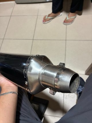 Escape de moto nuevo