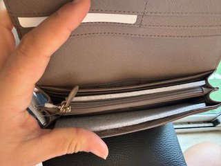 Billetera Monedero DKNY Marrón