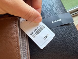 Billetera Monedero DKNY Marrón