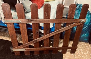 Puerta de Madera para Jardín o Terraza
