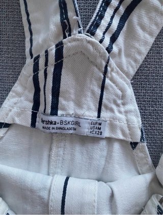 Vestido Peto de Rayas