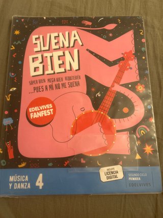 Libro Música y Danza 4 de primaria Edelvives