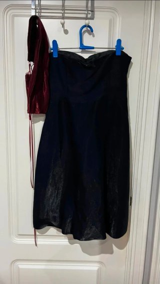 Vestido Negro Fiesta Corto