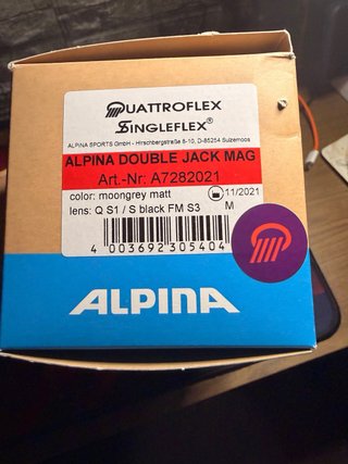 Gafas de esquí Alpina Double Jack MAG M