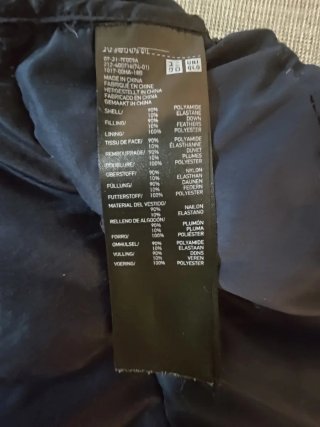 Plumífero largo acolchado UNIQLO Ultra Light Down