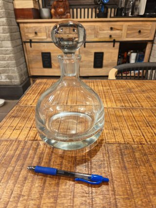 Decantador / Licorera de Cristal Whisky Knockando