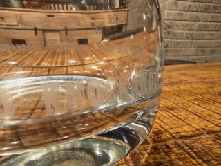 Decantador / Licorera de Cristal Whisky Knockando
