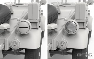 Maqueta Type 82 German Kübelwagen (N. Africa) 1/35