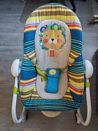 Hamaca para bebé con diseño de león