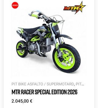 Pit Bike MTR Racer Special Edition 2026