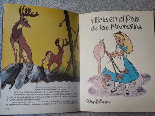 Antologia Walt Disney Bambi y Alicia
