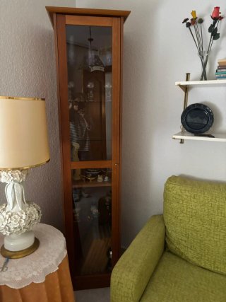 Vitrina de madera