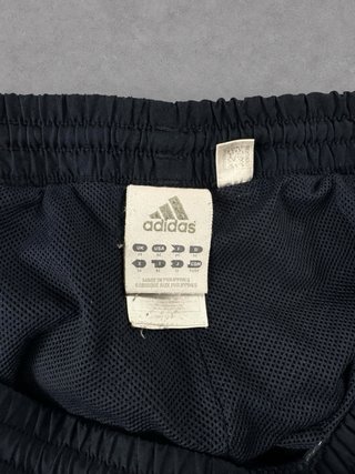 Vintage Adidas 3 Stripes Track Pants – Black 90s/Y