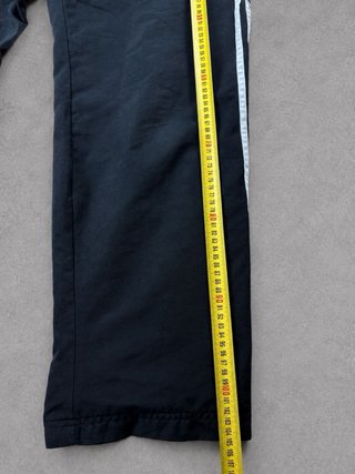 Vintage Adidas 3 Stripes Track Pants – Black 90s/Y