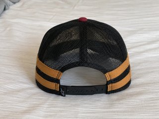 Gorra Alpinestars Ajustable granate y negra nueva