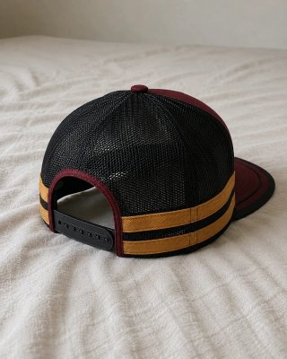 Gorra Alpinestars Ajustable granate y negra nueva