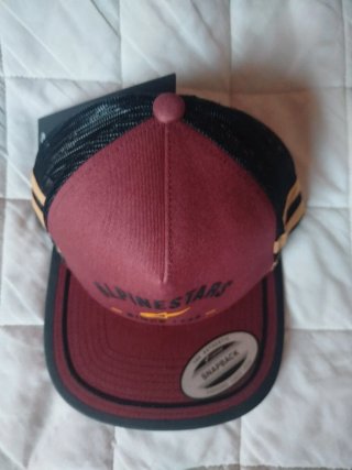 Gorra Alpinestars Ajustable granate y negra nueva