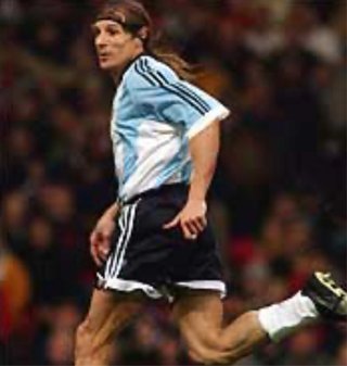 Camiseta Original Argentina Mundial 2002 Caniggia