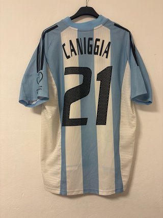Camiseta Original Argentina Mundial 2002 Caniggia